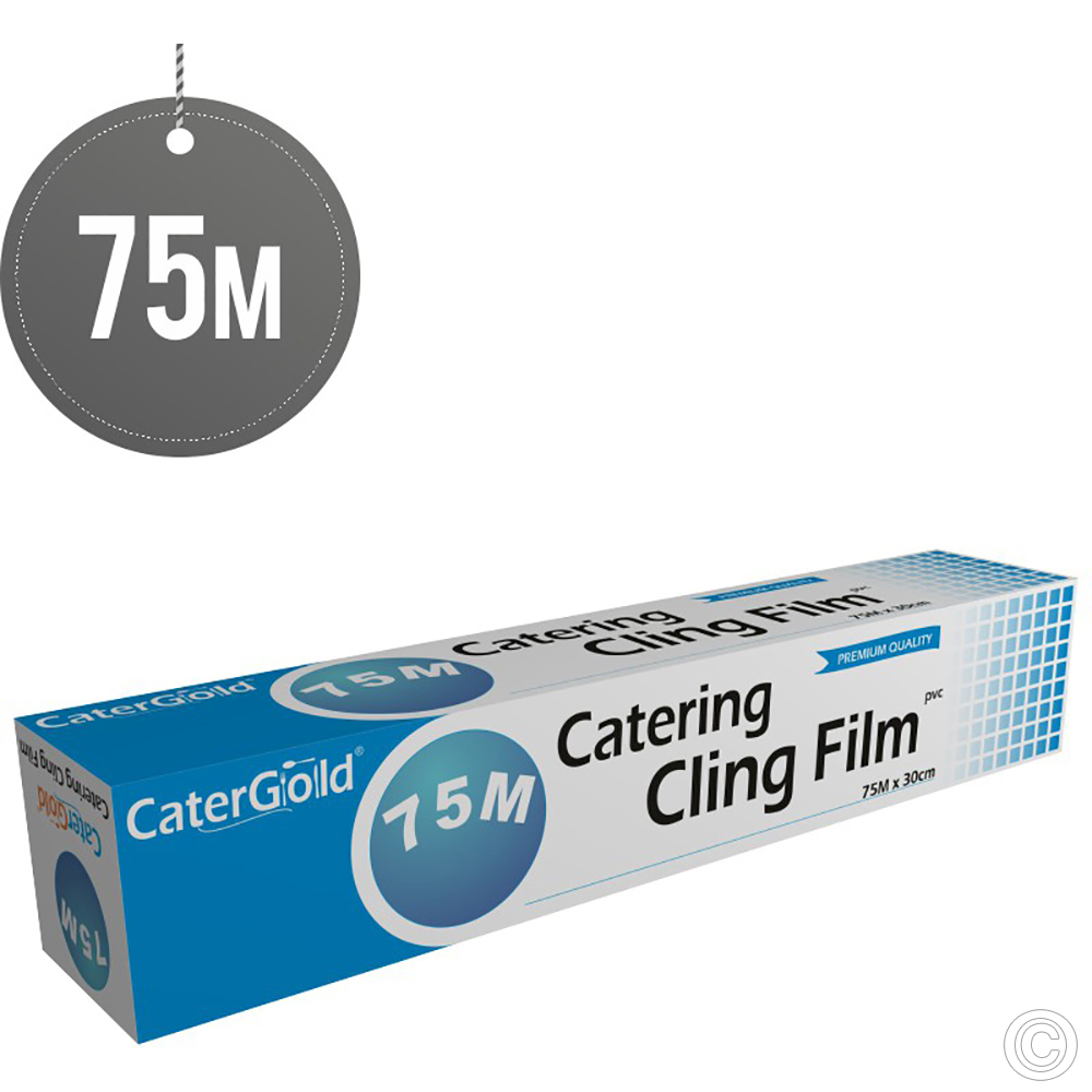 X Catering Cling Film M X Cm Cater Gold Kitchen Food Wrap