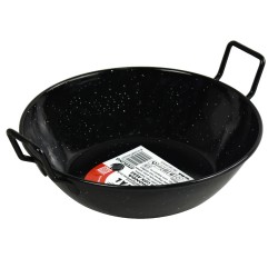 Enamel Wok Pan 28cm Non Stick Kadai wok