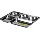 5 Compartment Stainless Steel Serving Tray 34x24cm