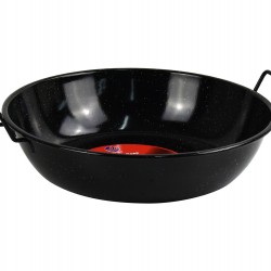 Enamel Wok Pan 36cm Non Stick Kadai wok