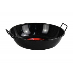 Enamel Wok Pan 36cm Non Stick Kadai wok