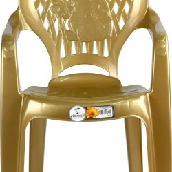 Plastic Children Chairs Gold Indoor Outdoor Nursery Kids